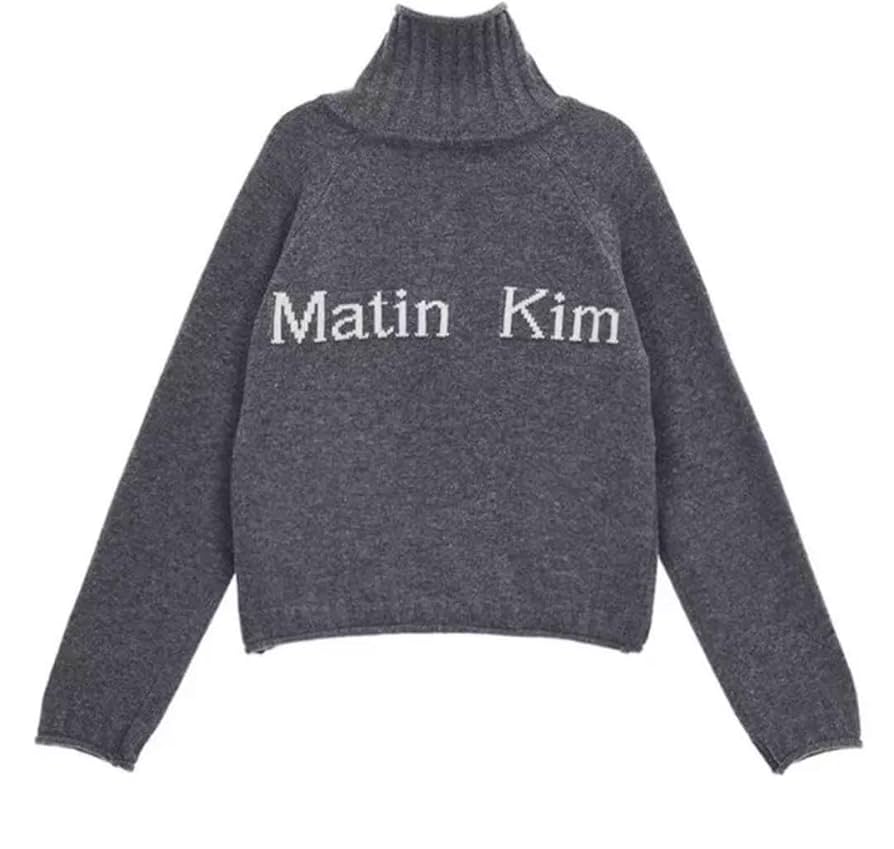 た*ん様 Matin Kim アイボリー Vネックニット New Arrival 】 ▪︎ Layered Like Vneck Knit Tank ( Ecru